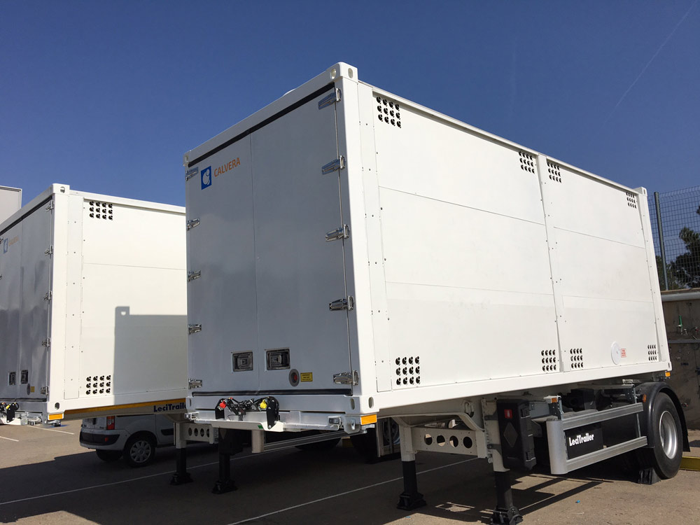 Trailers leave Spain for Scotland